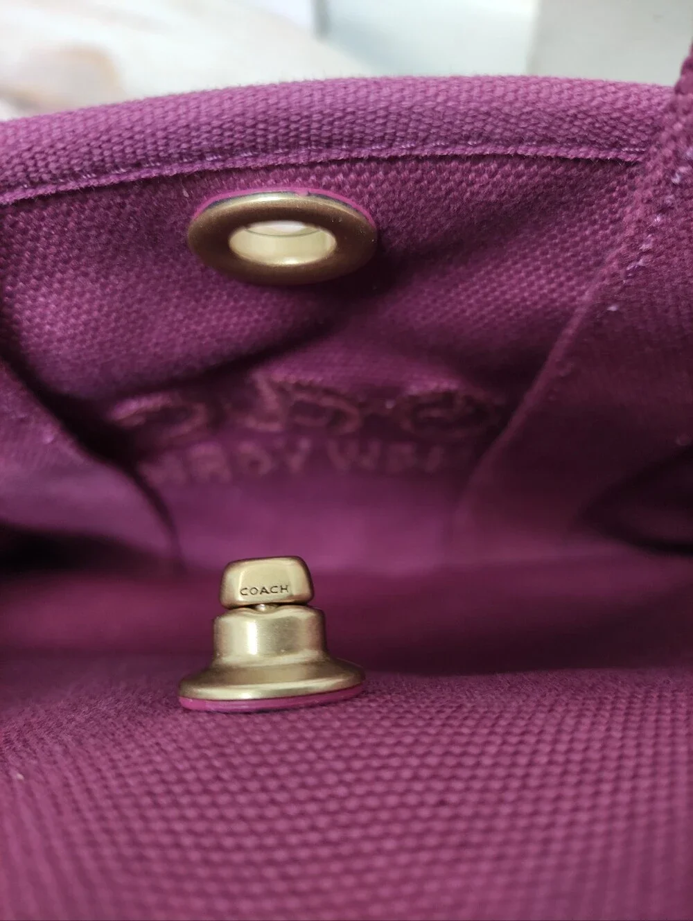 Coach CP164 Cargo Tote Bag 26